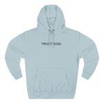 Trust God Hoodie with bold Christian faith message