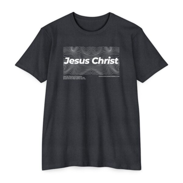 Jesus Christ Tee featuring His name and description highlighting His significance