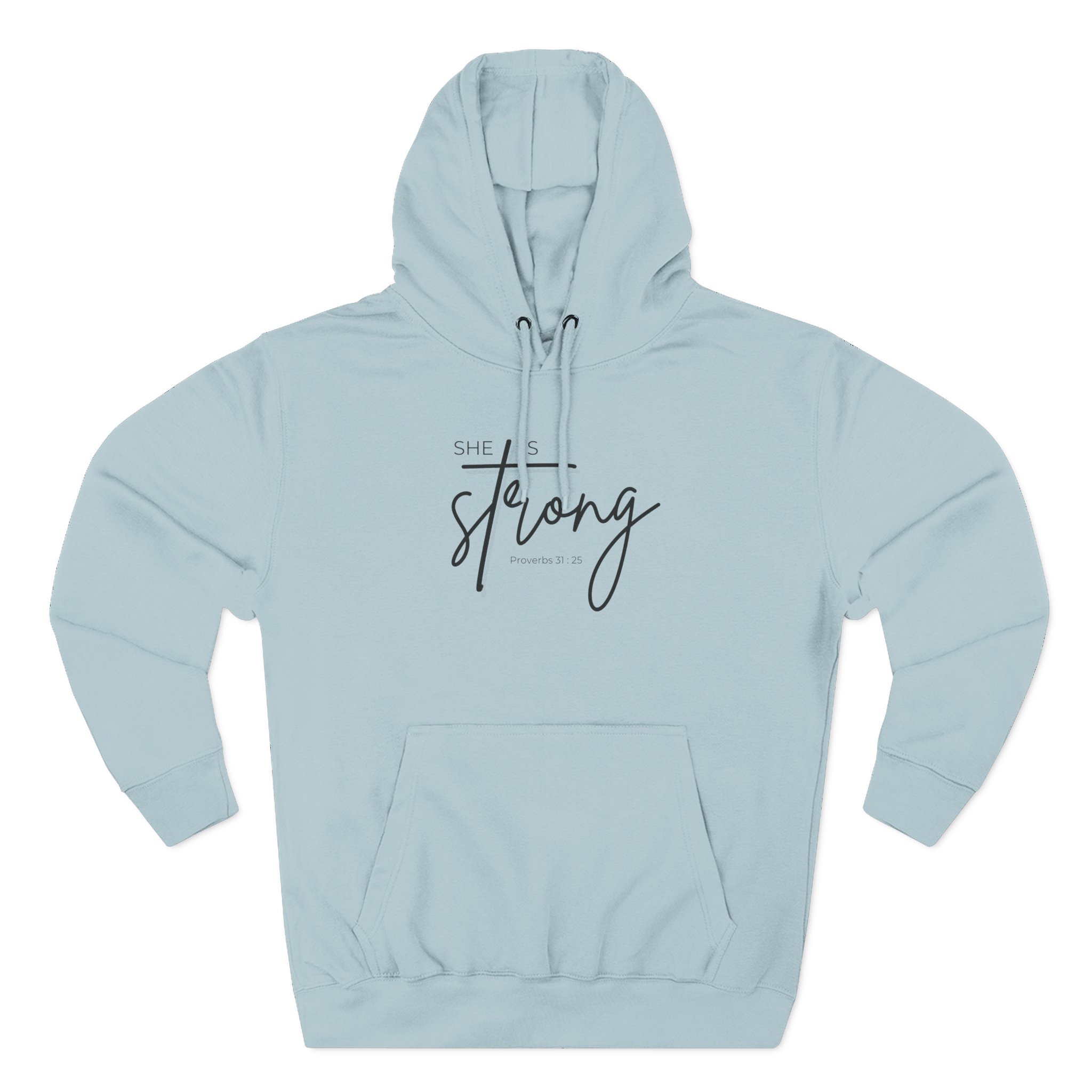 She Is Strong Hoodie Hoodies Christian Apparel & Accessories She Is Strong Hoodie - Image 2