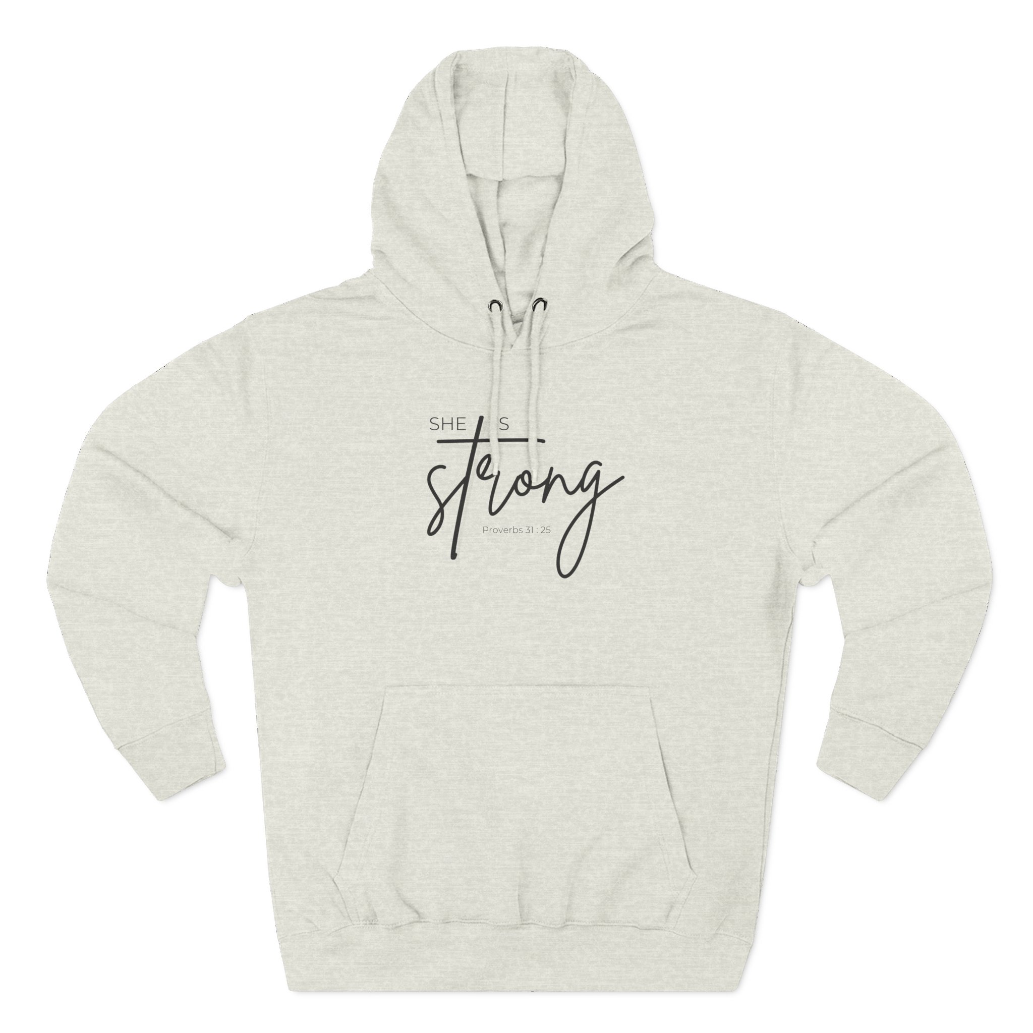 She Is Strong Hoodie Hoodies Christian Apparel & Accessories She Is Strong Hoodie - Image 5