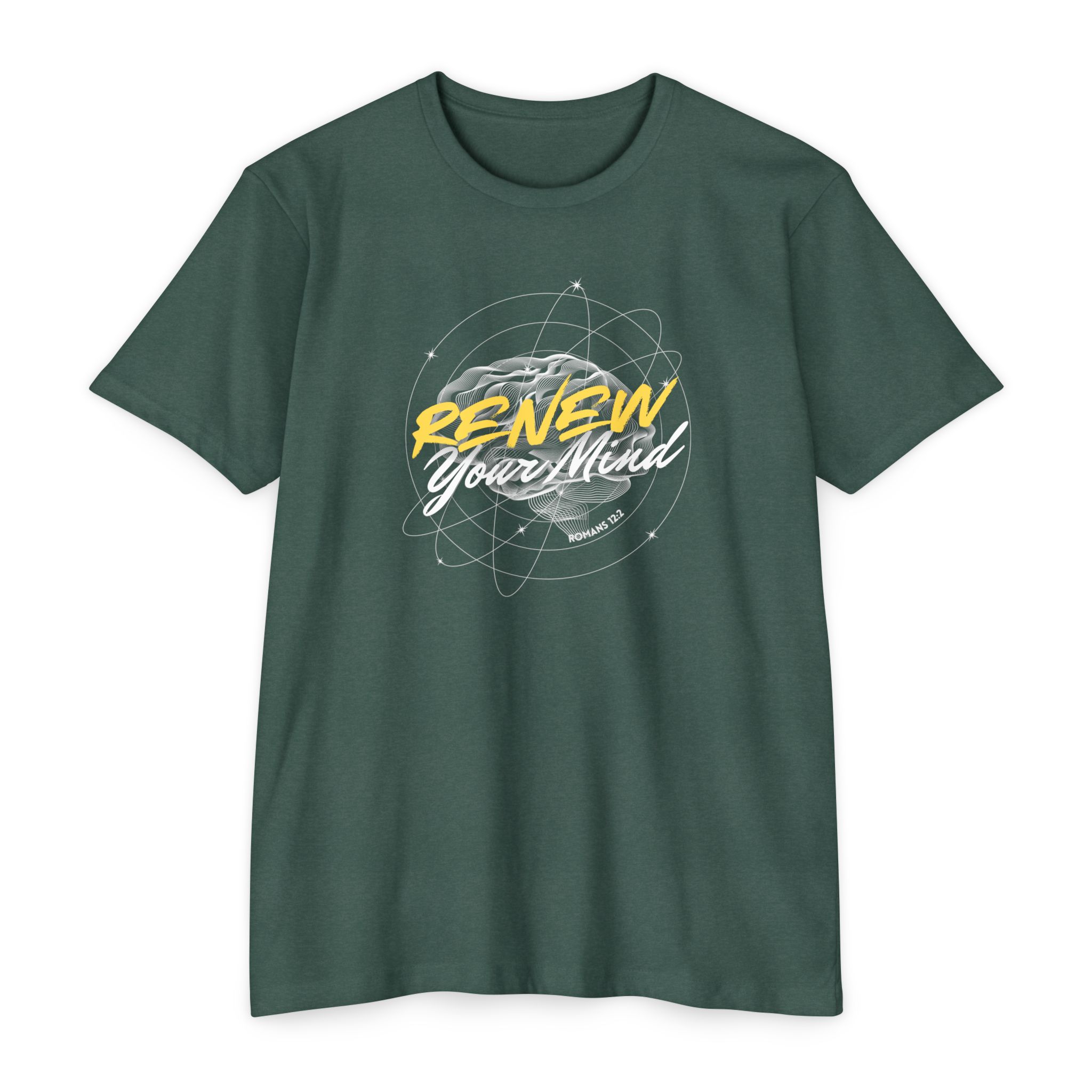 Renew Your Mind Tee Shop Christian Apparel & Accessories Renew Your Mind Tee - Image 5