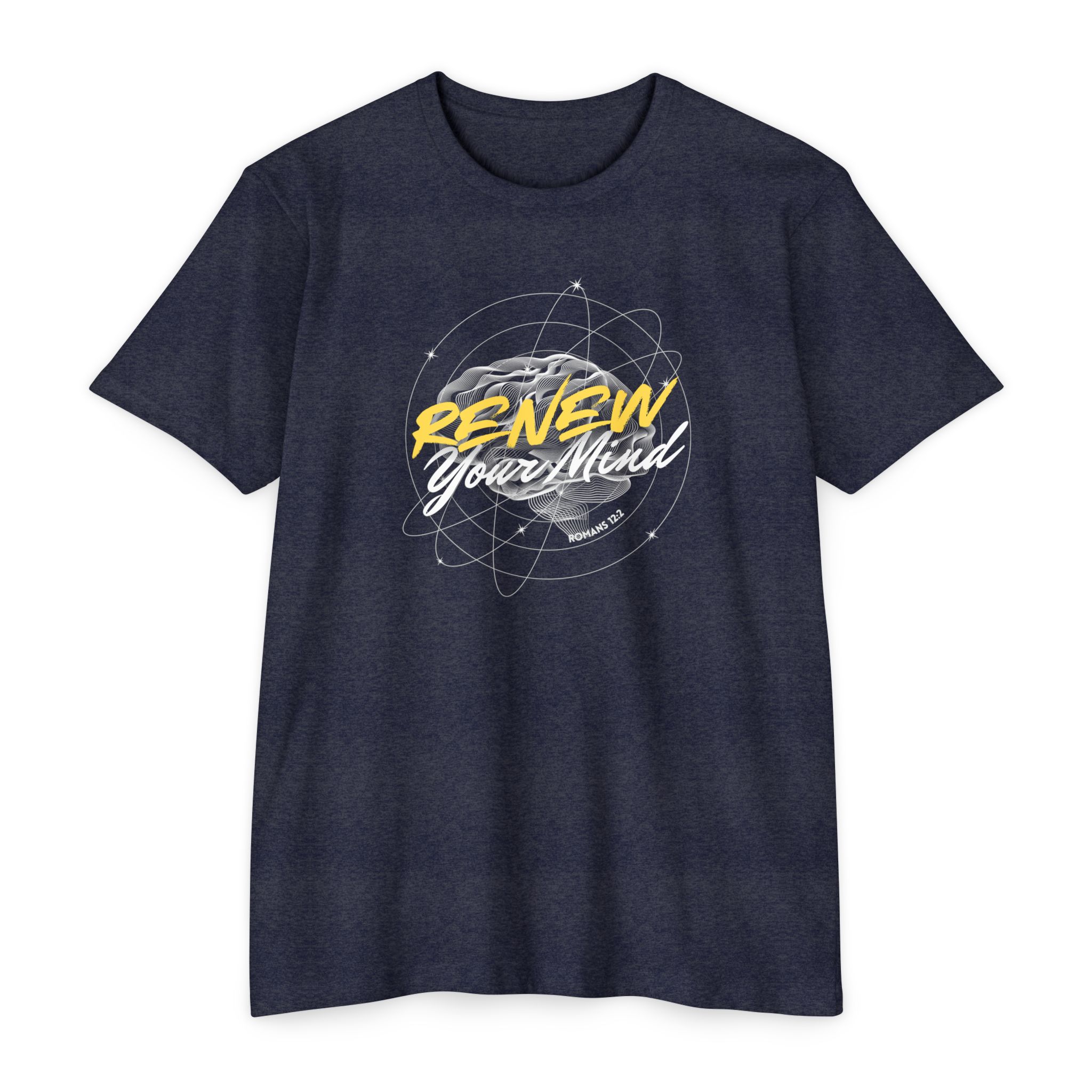 Renew Your Mind Tee Shop Christian Apparel & Accessories Renew Your Mind Tee - Image 3
