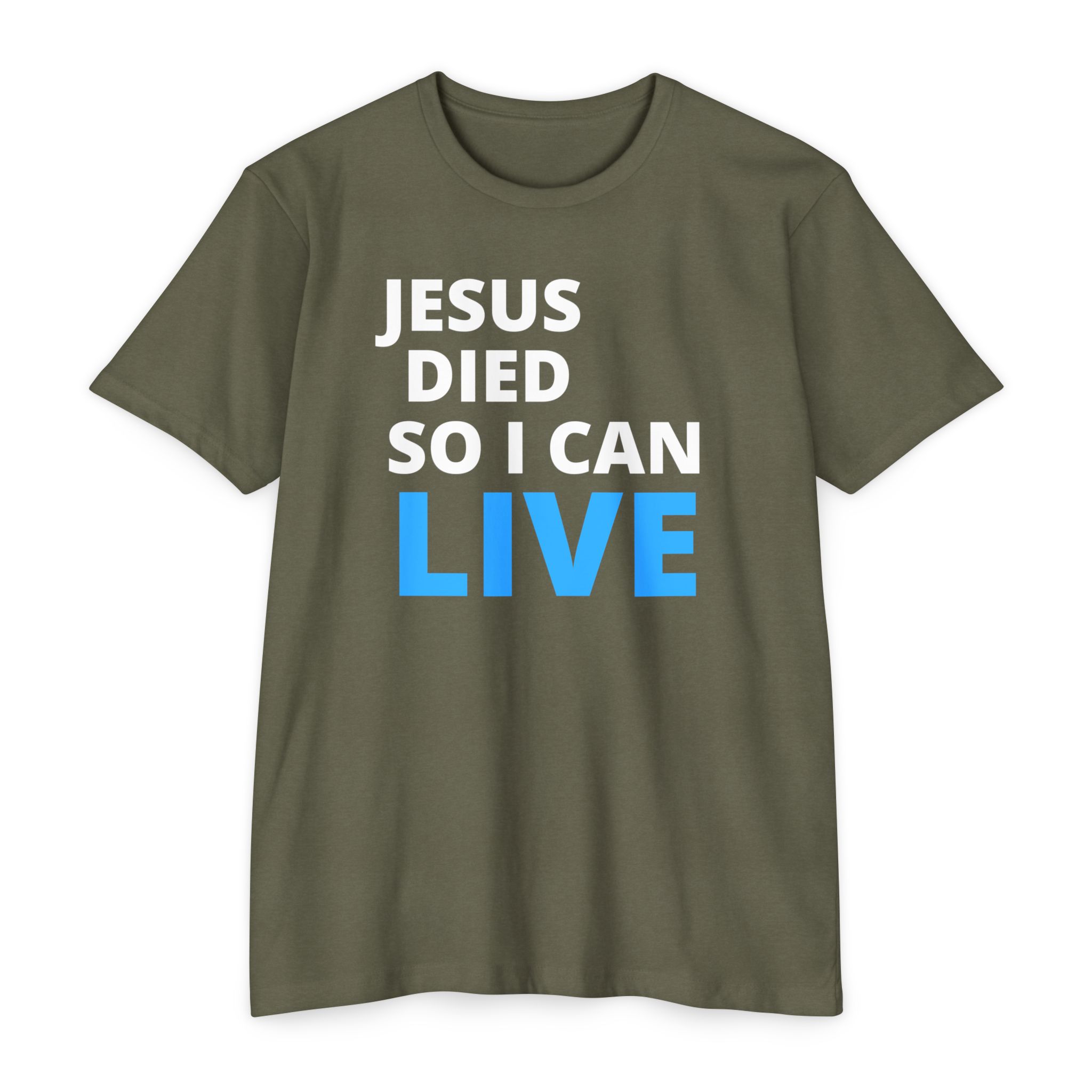 Jesus Died So I Can Live Tee Shop Christian Apparel & Accessories Jesus Died So I Can Live Tee - Image 9