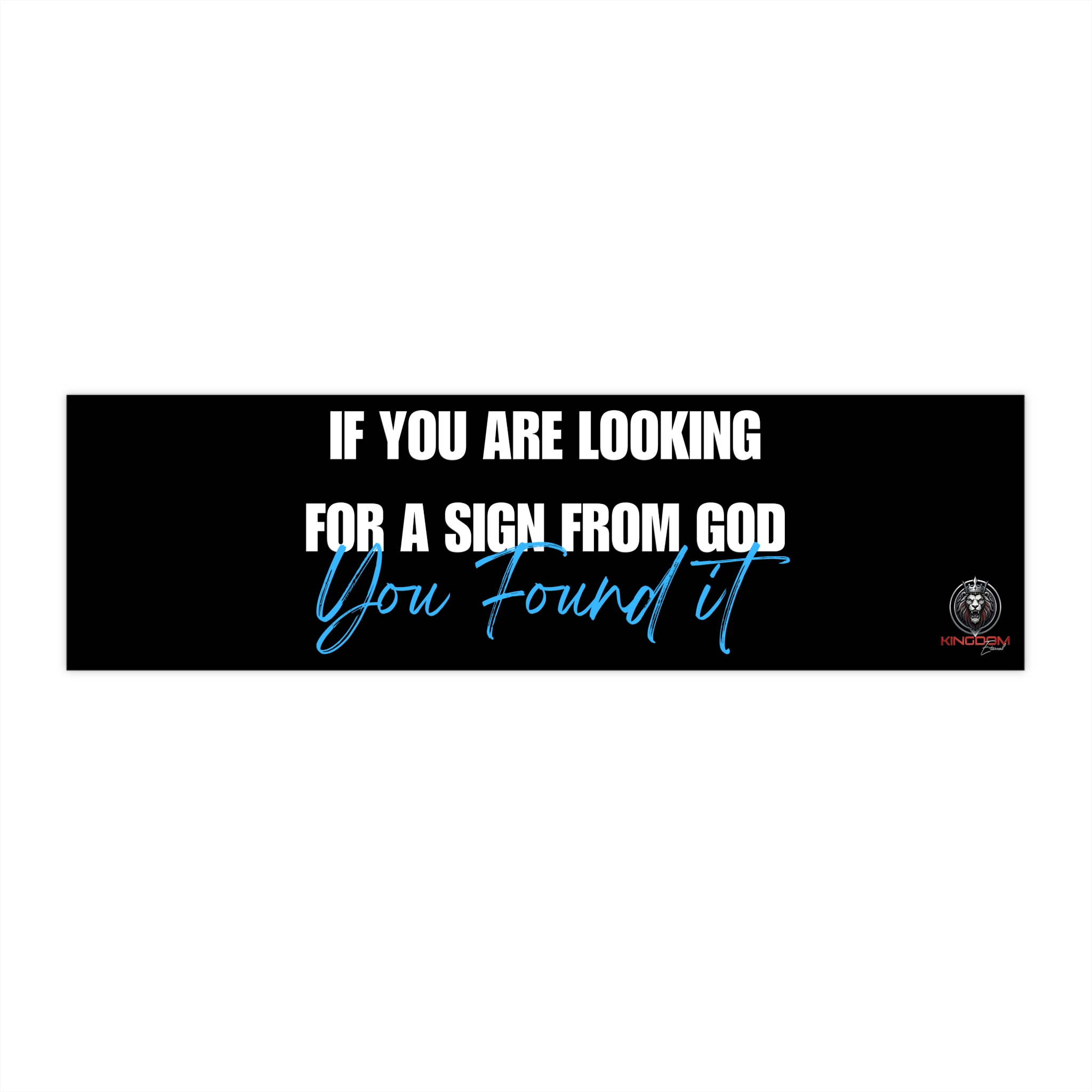 Looking for a Sign Sticker Shop Christian Apparel & Accessories Looking for a Sign Sticker