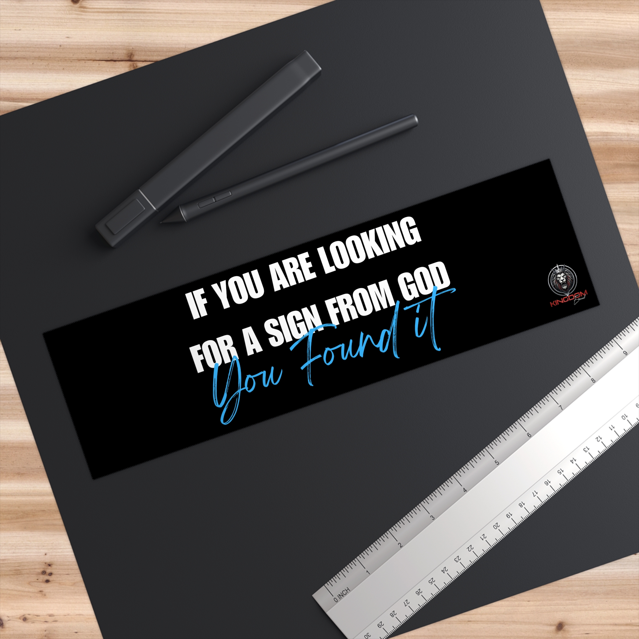 Looking for a Sign Sticker Shop Christian Apparel & Accessories Looking for a Sign Sticker - Image 3