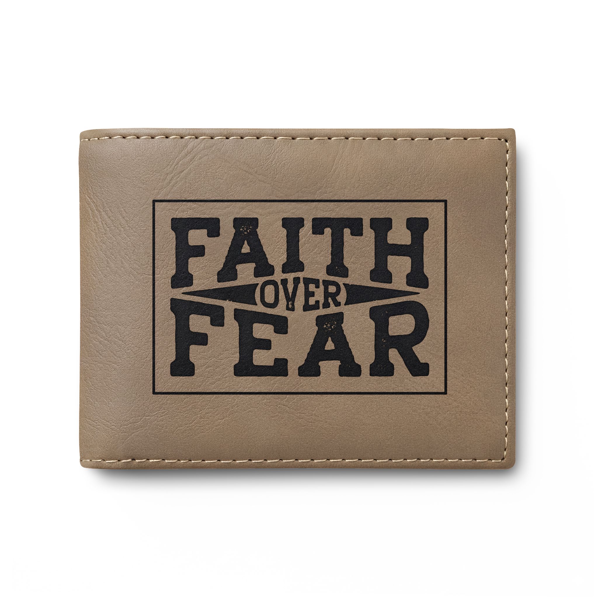 Faith Over Fear Bi-Fold Wallet with Flip Lifestyle Christian Apparel & Accessories Faith Over Fear Bi-Fold Wallet with Flip - Image 9