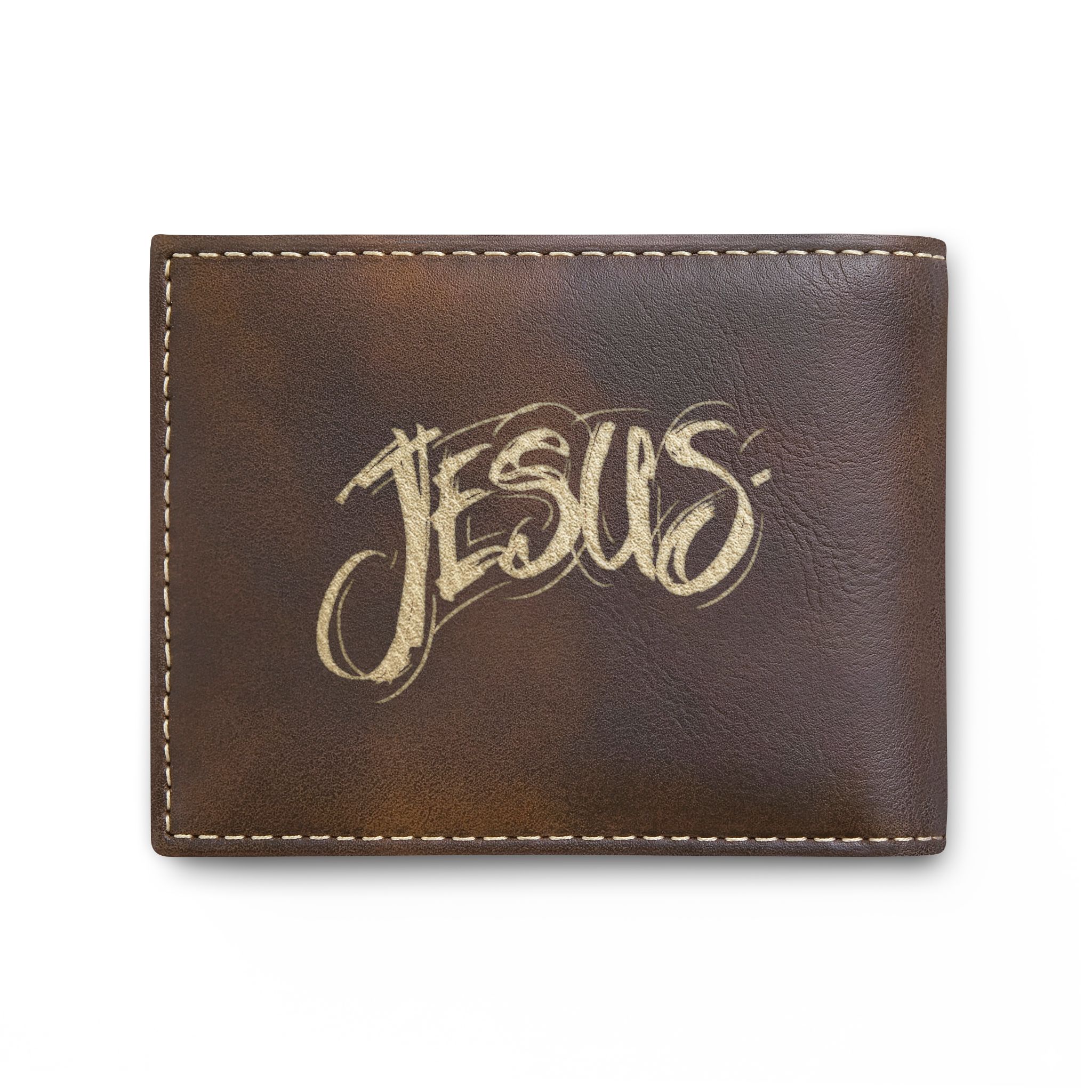 Faith Over Fear Bi-Fold Wallet with Flip Lifestyle Christian Apparel & Accessories Faith Over Fear Bi-Fold Wallet with Flip - Image 2