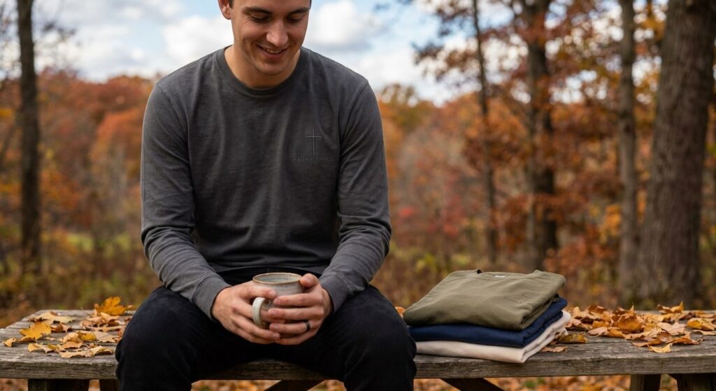 Best long sleeve christian t-shirts for cooler weather